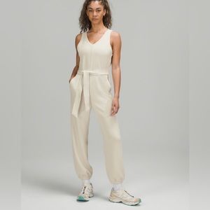 Lululemon Athletica Cream Jumpsuit